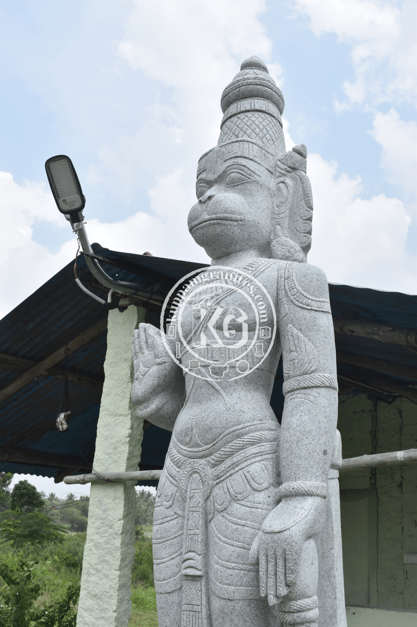 Hanuman Stone Statue